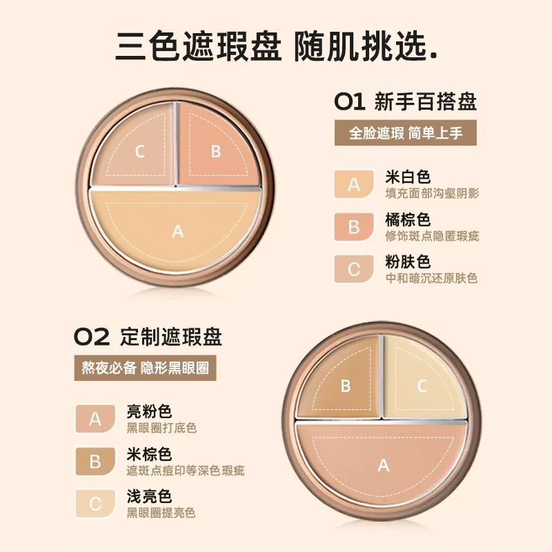 Mistine 蜜絲婷三色遮瑕膏 產品圖2