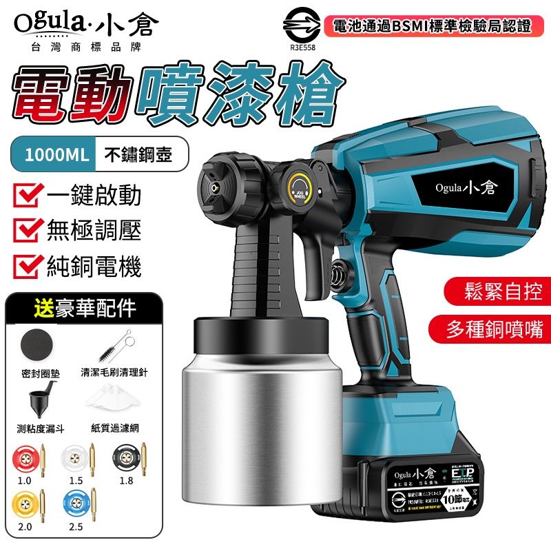 2025【專業職人】5款油漆噴槍推薦｜高CP氣動無線電動，快速翻新牆面與家具