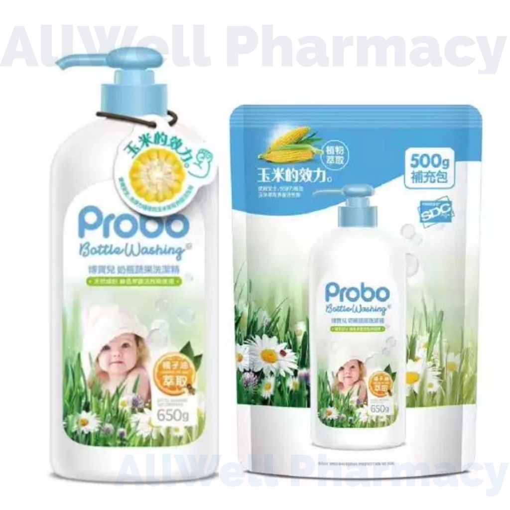 【博寶兒】奶瓶蔬果洗潔精補充包