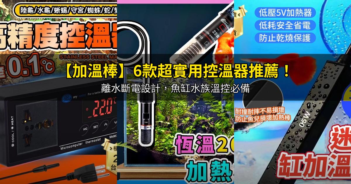 2026【加溫棒】6款超實用控溫器推薦!離水斷電設計,魚缸水族溫控必備|PTT/Dcard嚴選