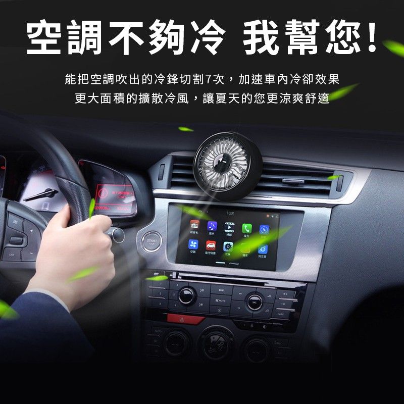 LC嚴選車用風扇2