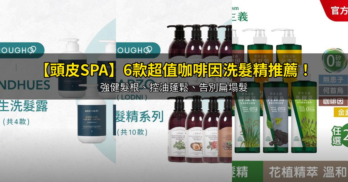 2026【頭皮SPA】6款超值咖啡因洗髮精推薦！強健髮根、控油蓬鬆、告別扁塌髮｜PTT/Dcard嚴選