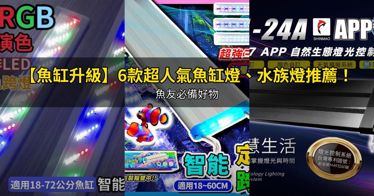 2026【魚缸升級】6款超人氣魚缸燈、水族燈推薦!魚友必備好物|PTT/Dcard嚴選