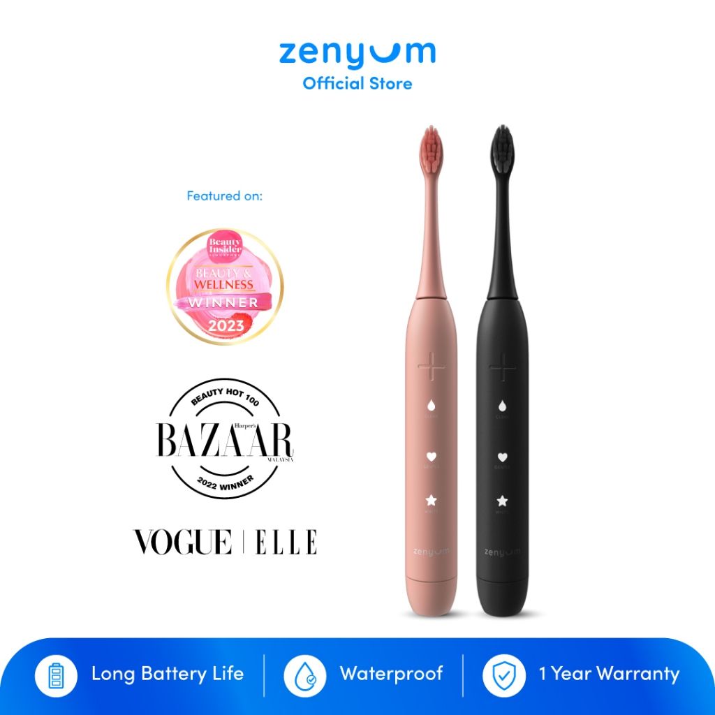 Zenyum 綻雅音波振動牙刷外觀設計