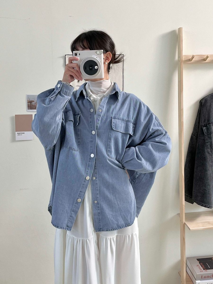 2025【自在穿搭】6款超人氣女生牛仔襯衫推薦！秋冬街頭、文青必備｜PTT/Dcard嚴選