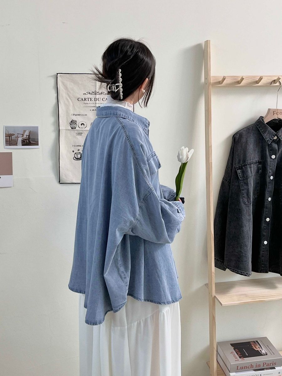 2025【自在穿搭】6款超人氣女生牛仔襯衫推薦！秋冬街頭、文青必備｜PTT/Dcard嚴選