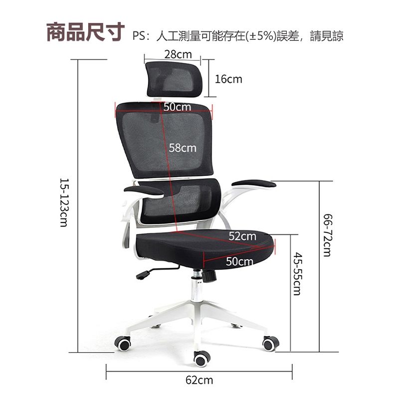 C&D S型工學椅背介紹