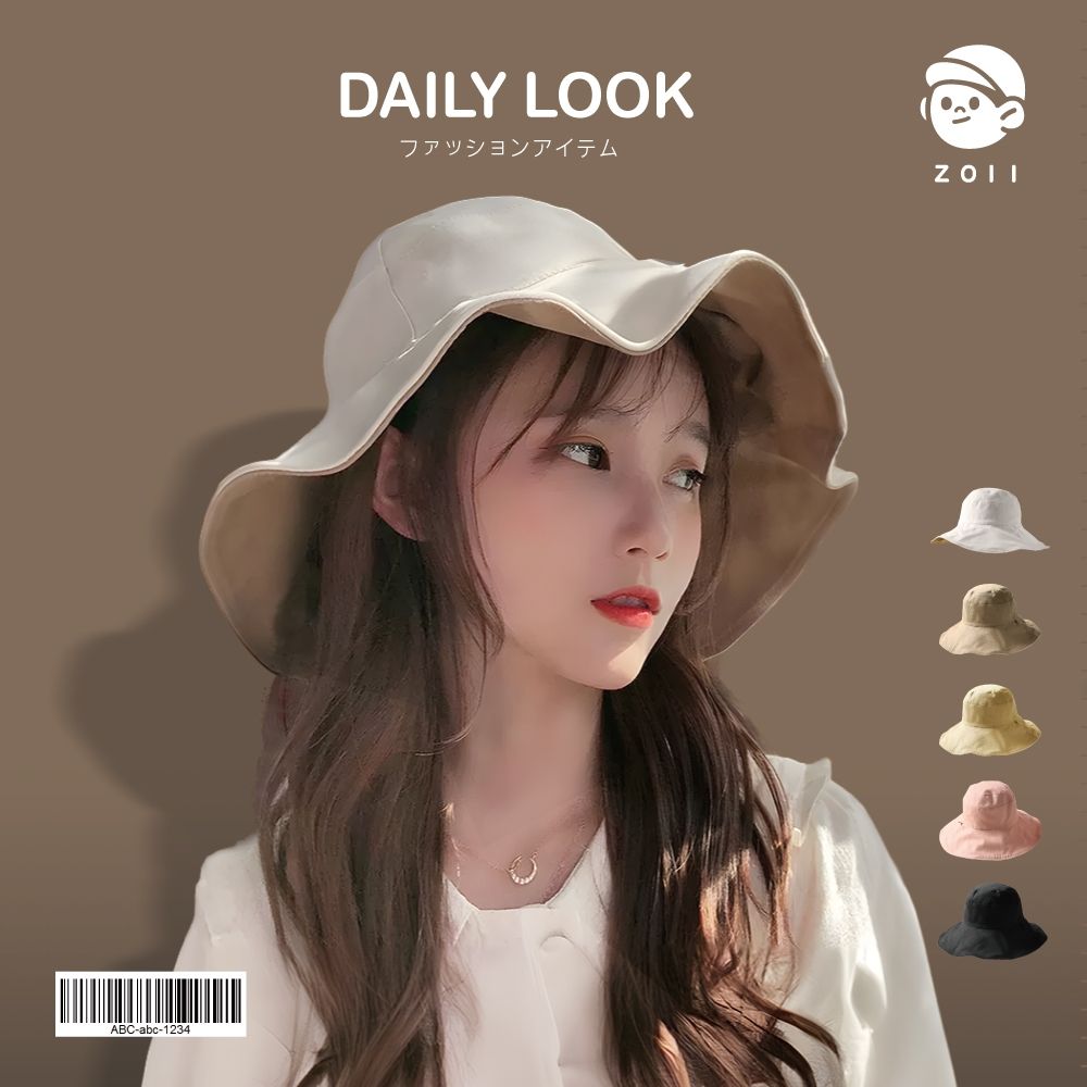 ZOII 遮陽時尚韓版漁夫帽