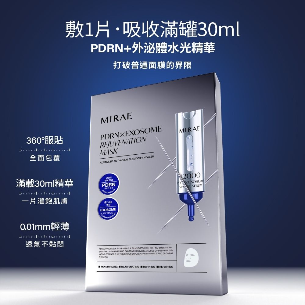 【MIRAE未來美】PDRN外泌體新生面膜細節