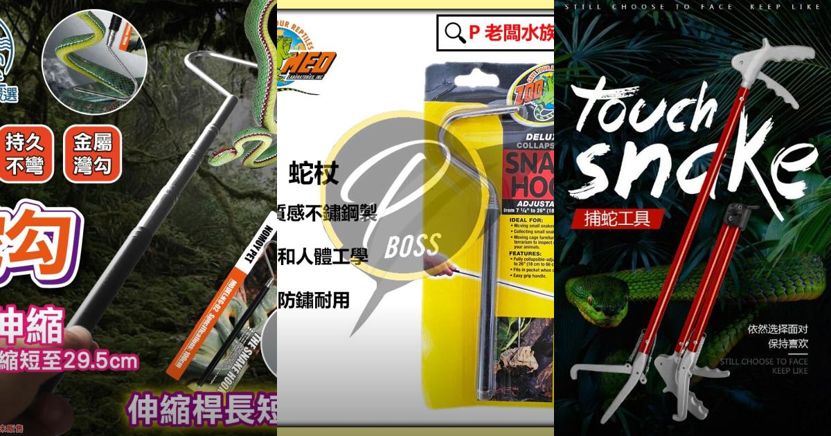 2025【爬蟲】4款伸縮蛇勾推薦|安全捕蛇 居家飼養戶外露營PTT/Dcard首選!