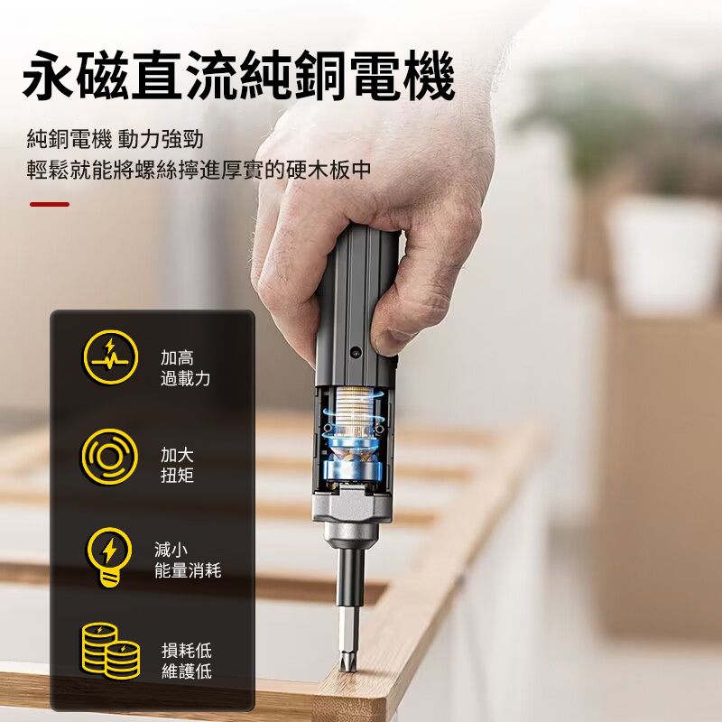 純銅電機提供穩定的強勁動力