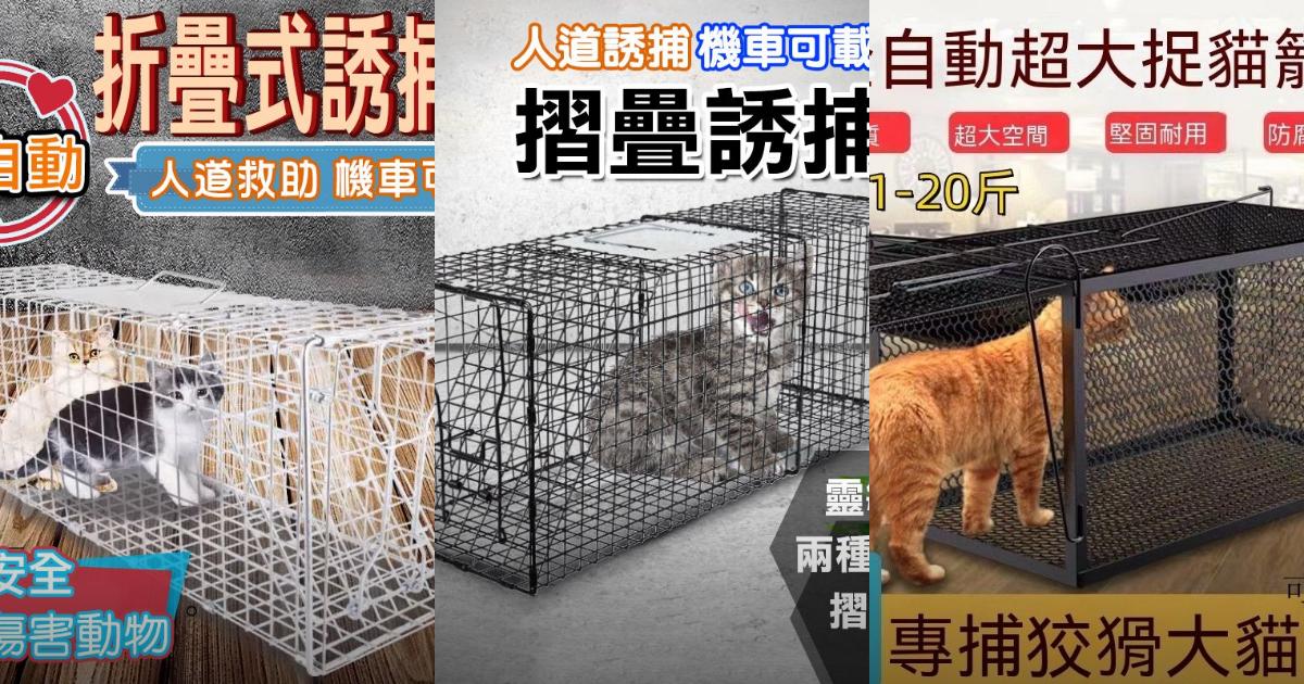2025【流浪動物救援】4款誘捕籠完整比較|機車可載&多功能捕貓捕狗推薦