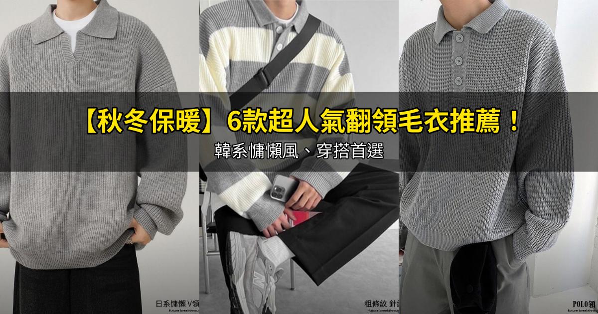 2026【秋冬保暖】6款超人氣翻領毛衣推薦！韓系慵懶風、穿搭首選｜PTT/Dcard嚴選