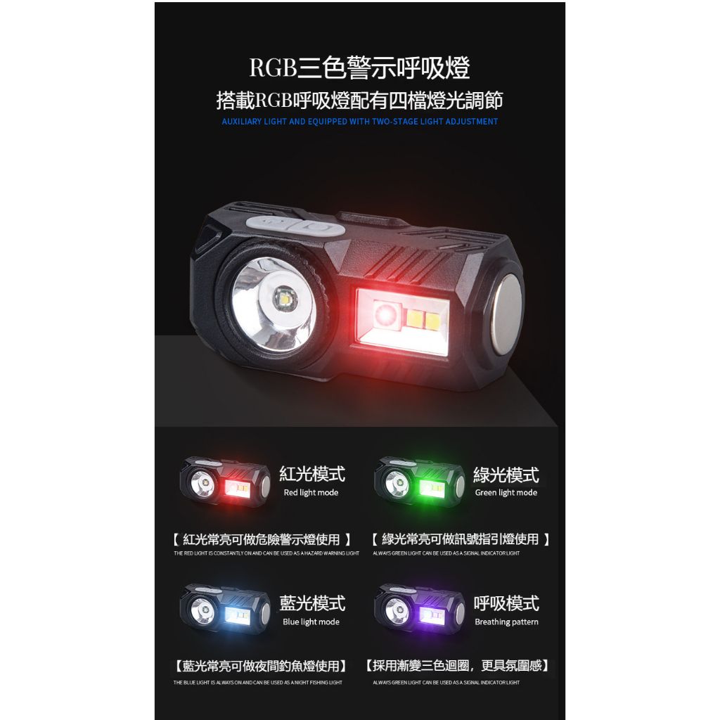 新款感應頭燈2