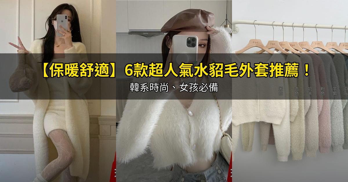2026【保暖舒適】6款超人氣水貂毛外套推薦!韓系時尚、女孩必備|PTT/Dcard嚴選