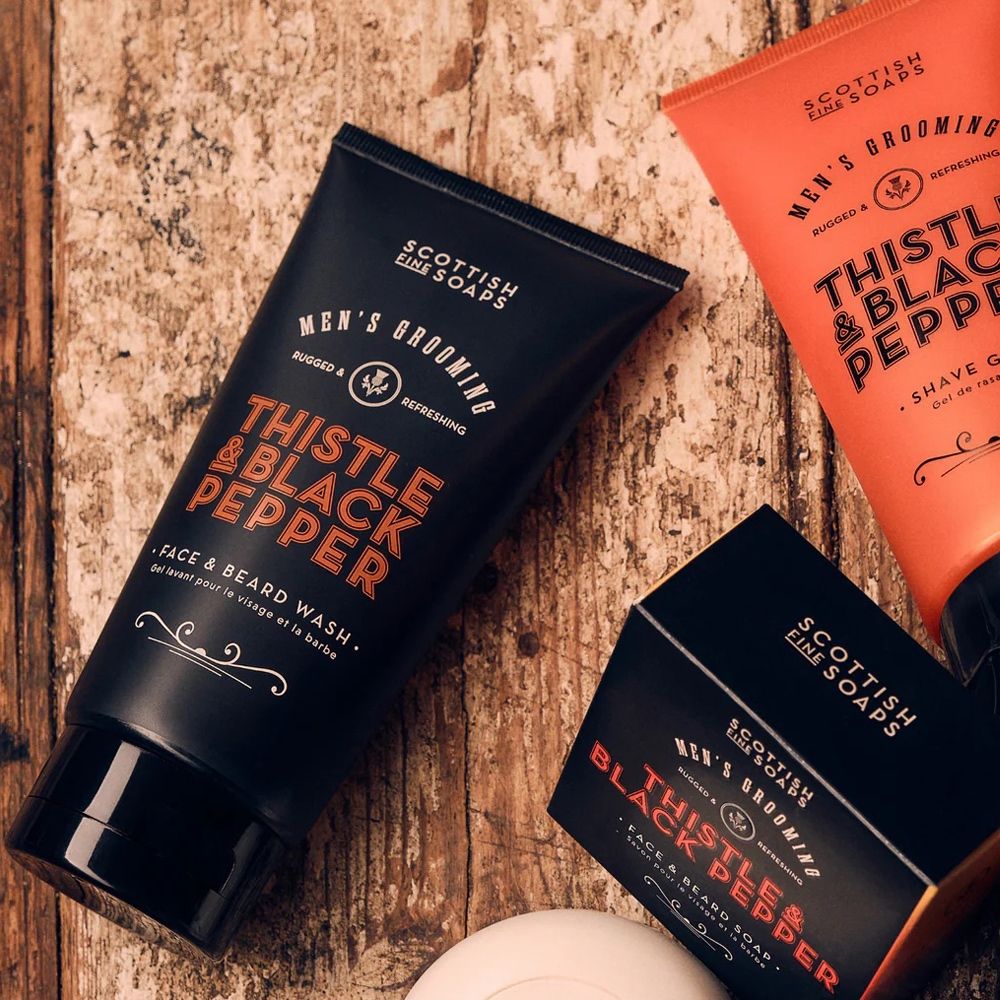 男生洗面乳推薦 英國 Scottish Fine Soaps 紳士 2