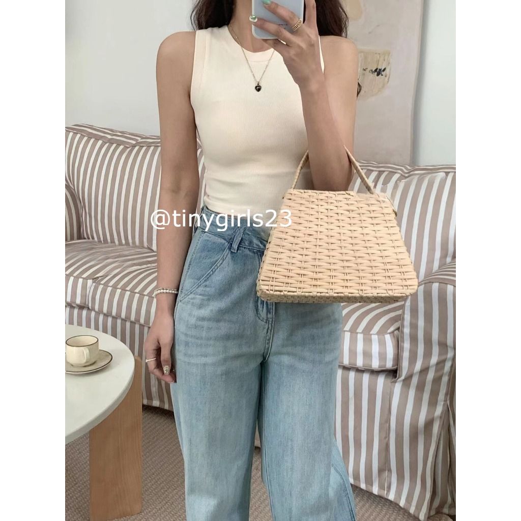 太妮絲削肩背心