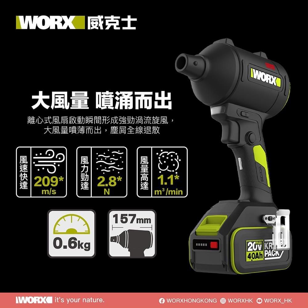 WORX WU093 套裝