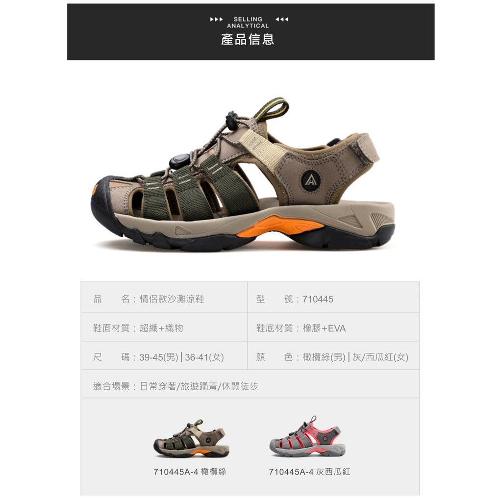 HUMTTO悍塗機能運動涼鞋