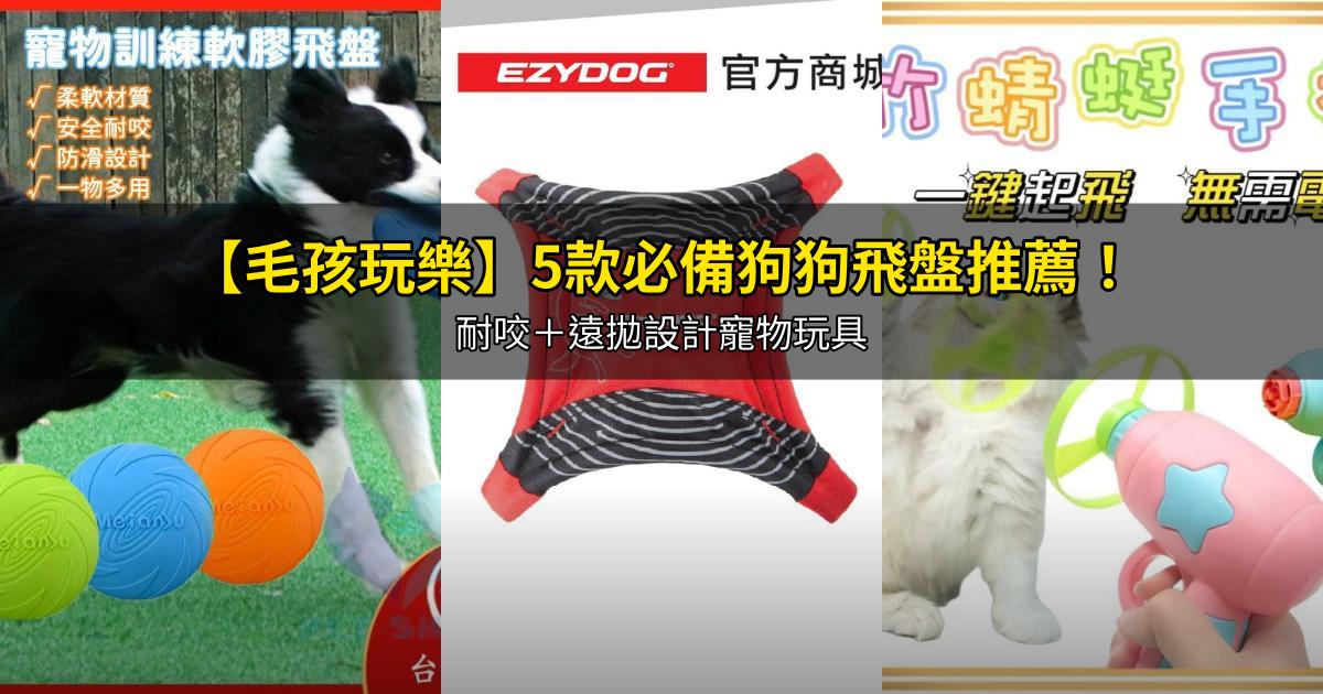 2025【毛孩玩樂】5款必備狗狗飛盤推薦!耐咬+遠拋設計寵物玩具|PTT/Dcard嚴選