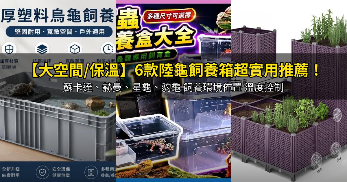 2026【大空間/保溫】6款陸龜飼養箱超實用推薦!蘇卡達、赫曼、星龜、豹龜 飼養環境佈置 溫度控制|PTT/Dcard嚴選