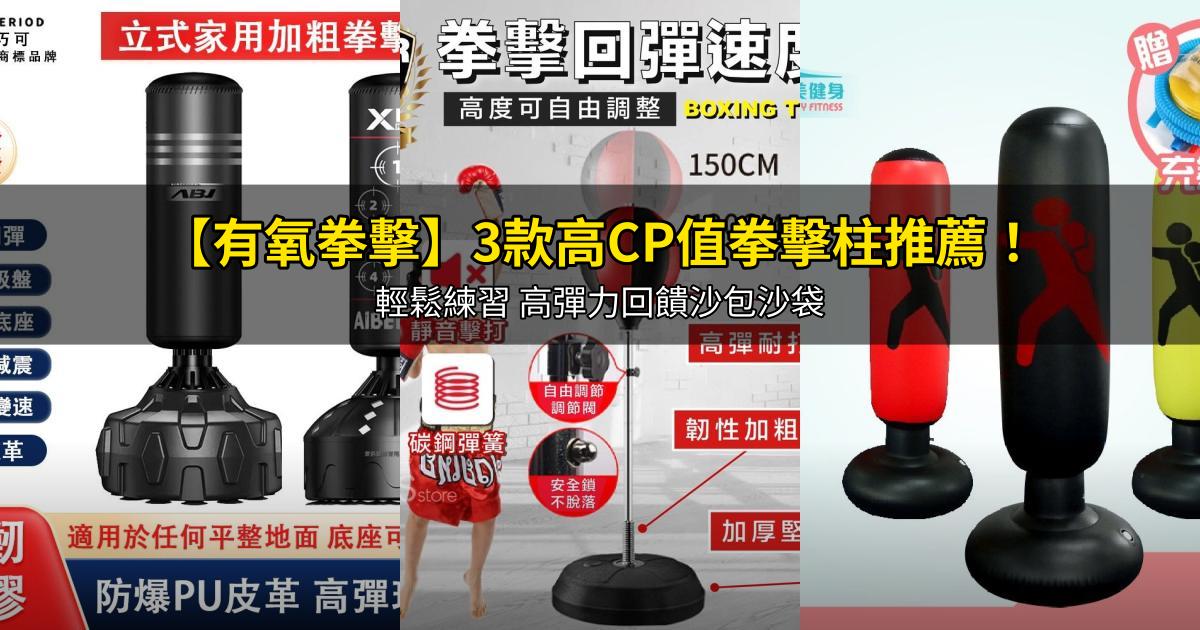 2026【有氧拳擊】3款高CP值拳擊柱推薦!輕鬆練習 高彈力回饋沙包沙袋|PTT/Dcard嚴選
