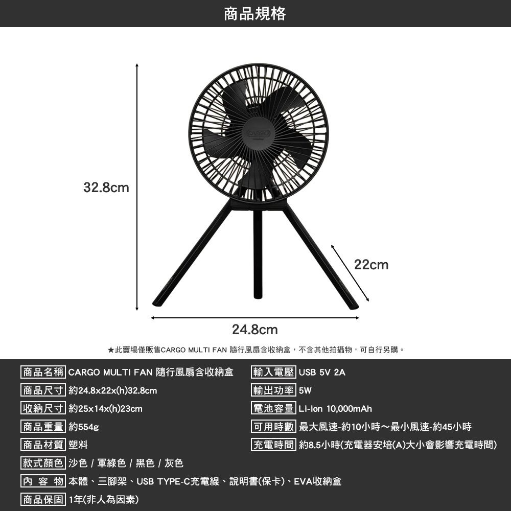 CARGO MULTI FAN
