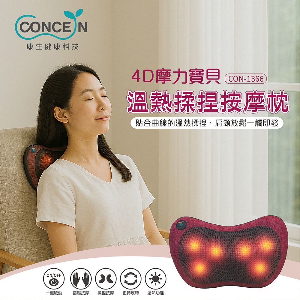 CONCERN康生CON-1366背面