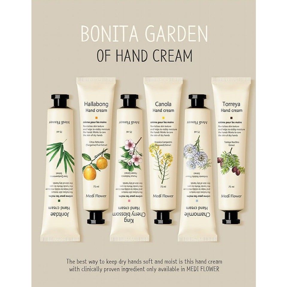 Medi Flower 濟州島護手霜3