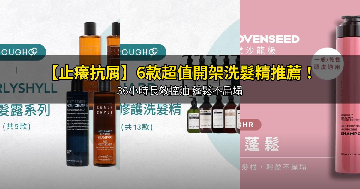 2026【止癢抗屑】6款超值開架洗髮精推薦!36小時長效控油 蓬鬆不扁塌|PTT/Dcard嚴選