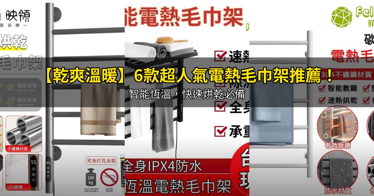 2026【乾爽溫暖】6款超人氣電熱毛巾架推薦!智能恆溫,快速烘乾必備|PTT/Dcard嚴選