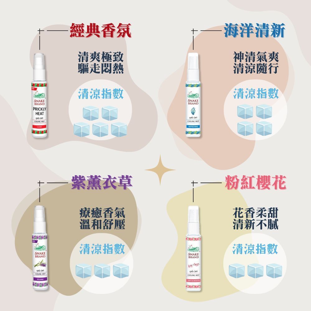 泰國蛇牌 4款可選