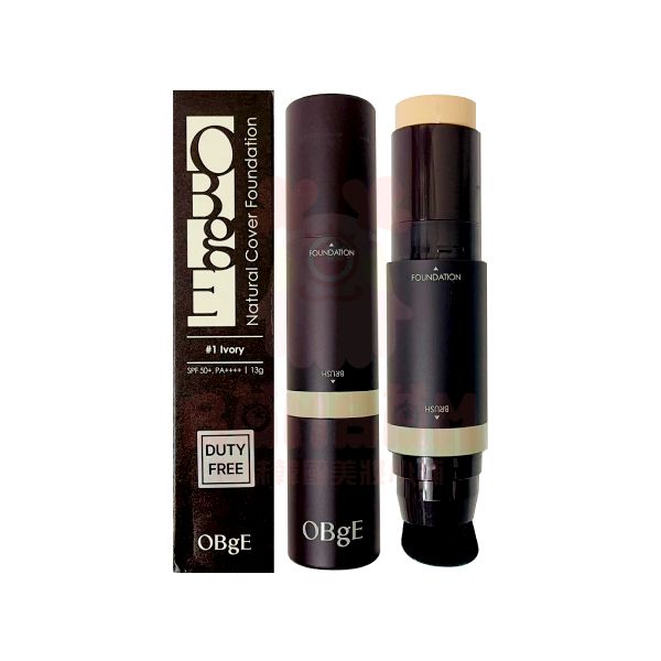 OBgE 完美男士遮瑕粉底棒 選色指南