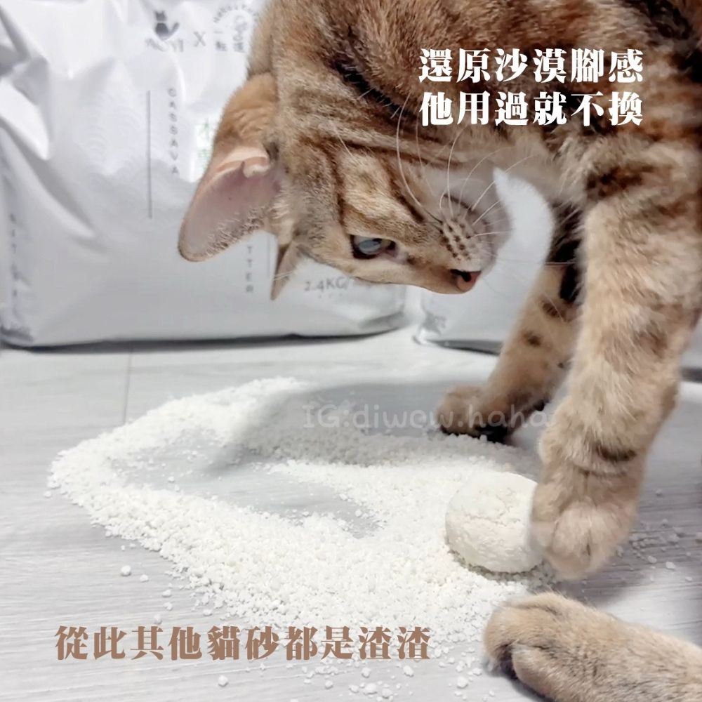 AOYI奧藝 頂級純木薯貓砂 產品圖2