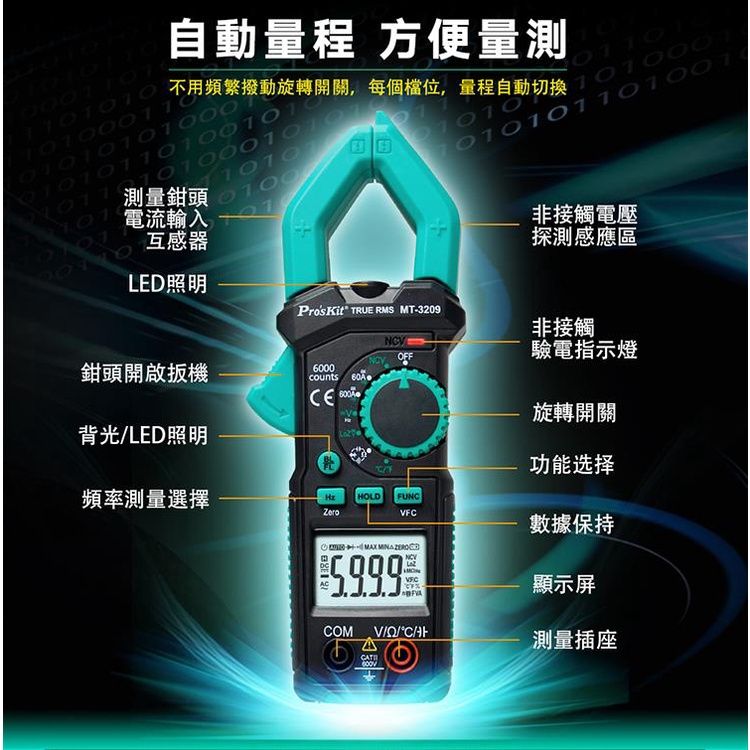 【2025專業電工】6款多功能電流勾錶推薦！輕巧便攜 精準測量安全第一｜PTT/Dcard必看