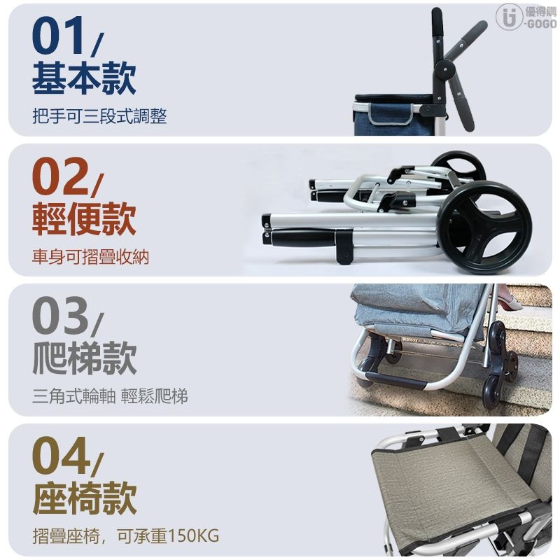 2025【買菜好幫手】6款買菜車、購物推車推薦!機車族、長輩必備|PTT/Dcard嚴選