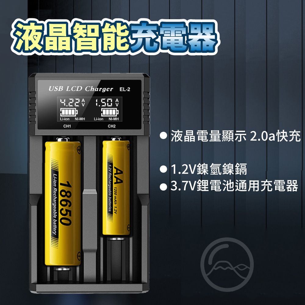 支援多種電池規格