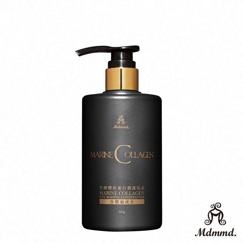 Mdmmd. 明洞國際 魚鱗膠原蛋白潤護髮素 335g 精油護髮 修護 毛躁 柔順 滋潤髮絲 天竺葵精油