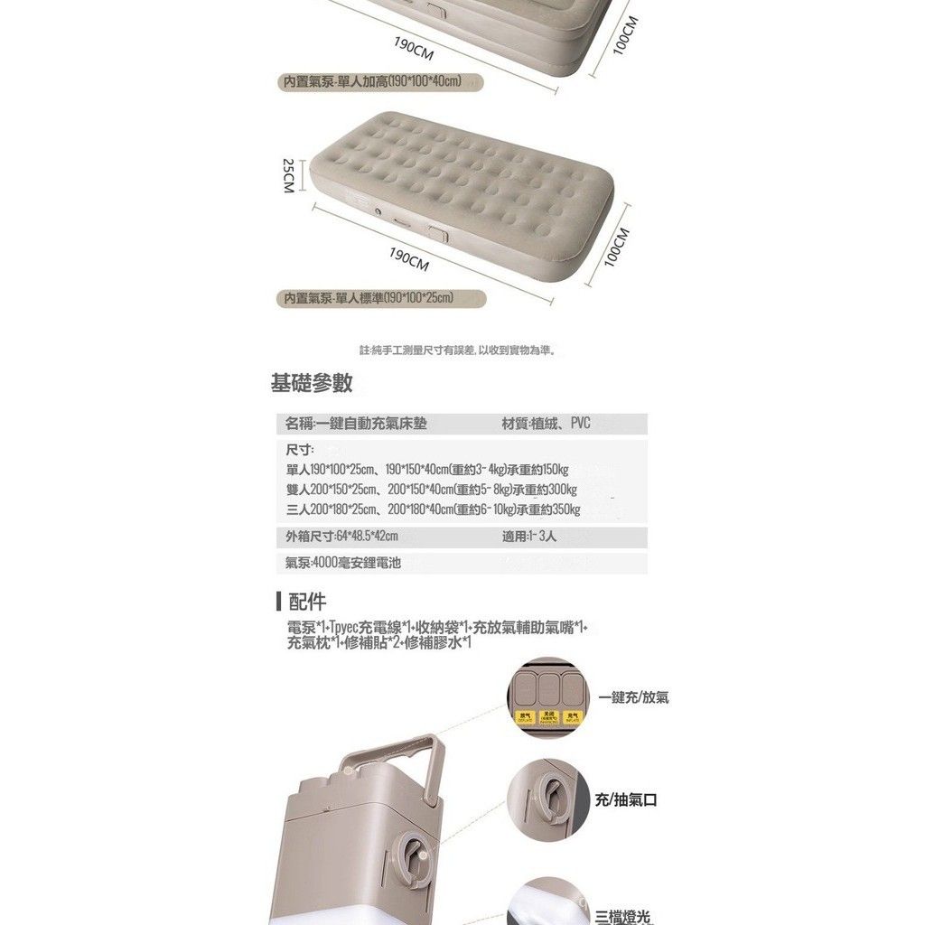 【2025舒適耐用】8款多功能充氣床墊推薦！輕量攜帶 自動充氣超省力｜PTT/Dcard露營居家必看