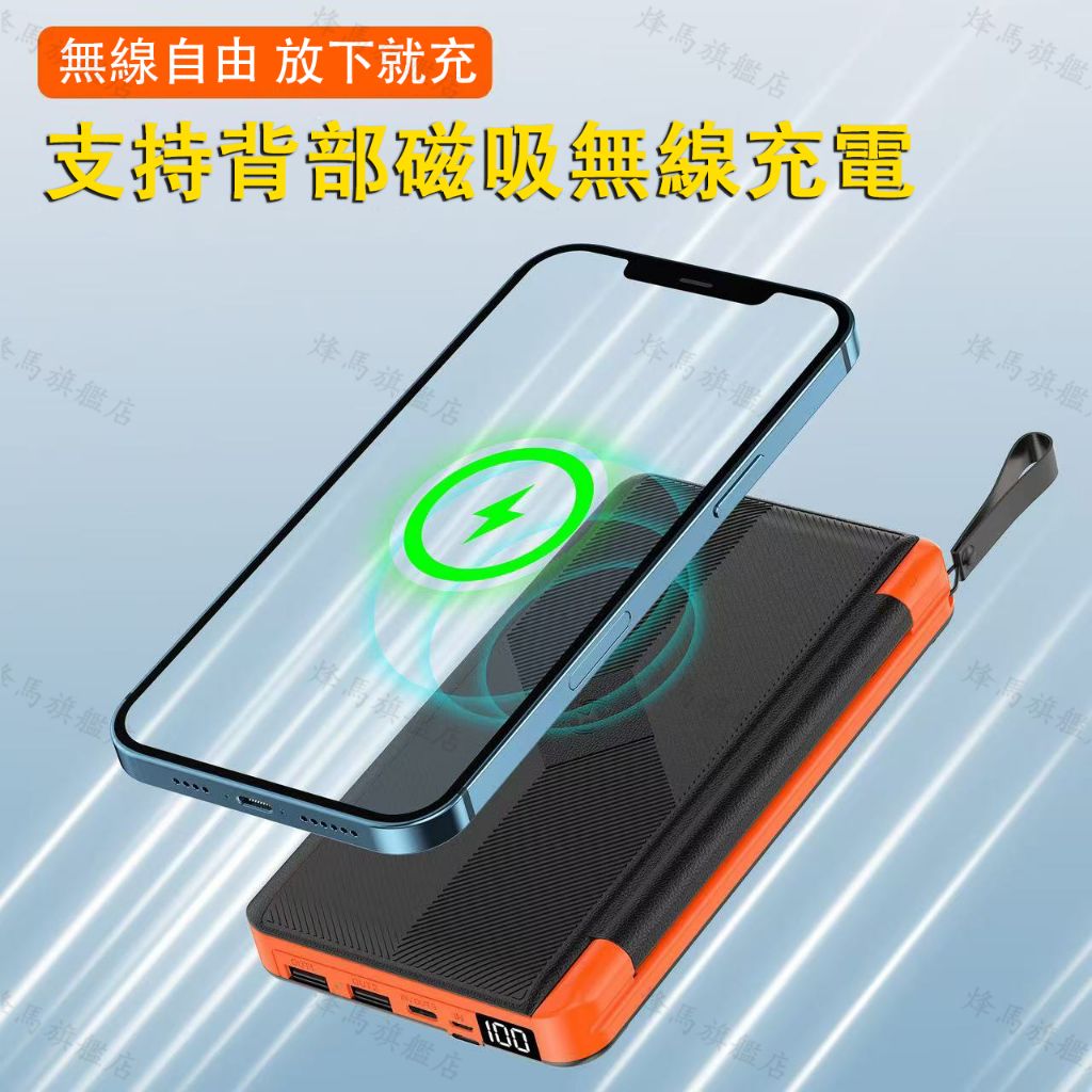 30000mAh三折疊太陽能行動電源3