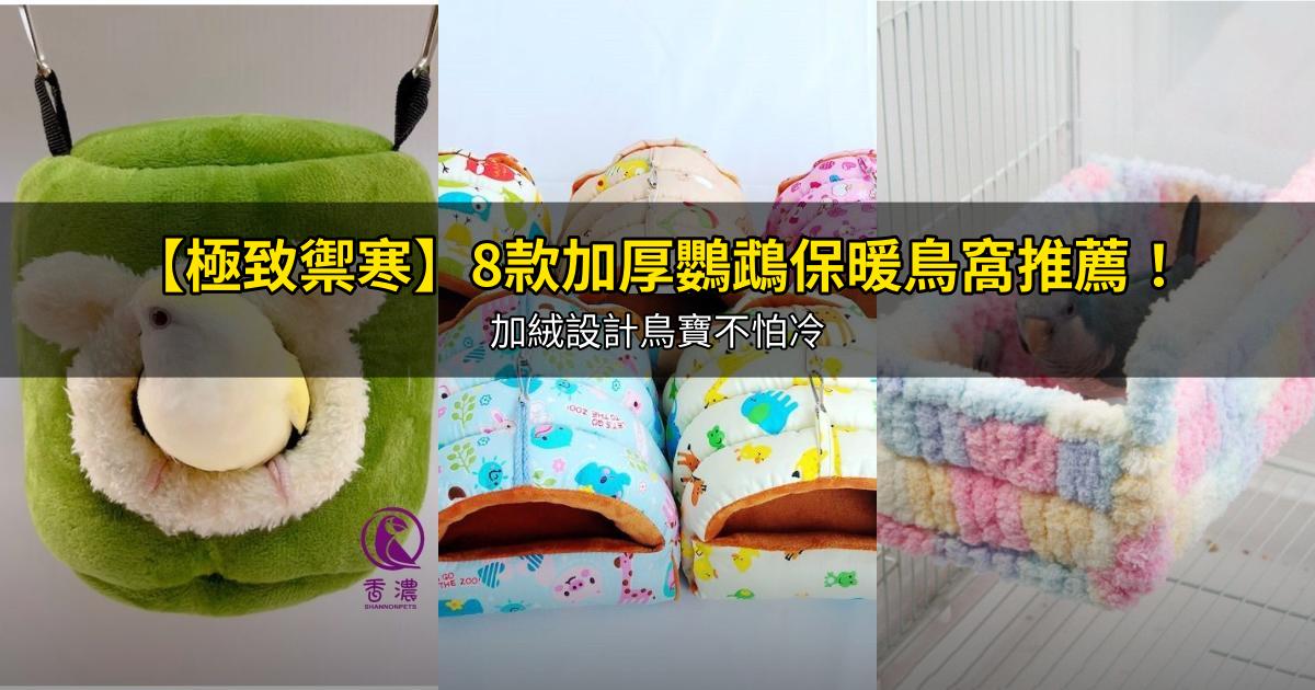 2026【極致禦寒】8款加厚鸚鵡保暖鳥窩推薦!加絨設計鳥寶不怕冷|PTT/Dcard嚴選