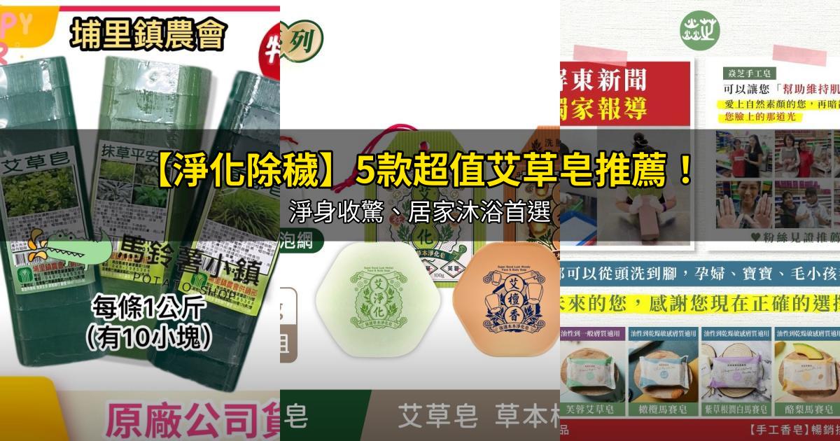 2026【淨化除穢】5款超值艾草皂推薦！淨身收驚、居家沐浴首選｜PTT/Dcard嚴選