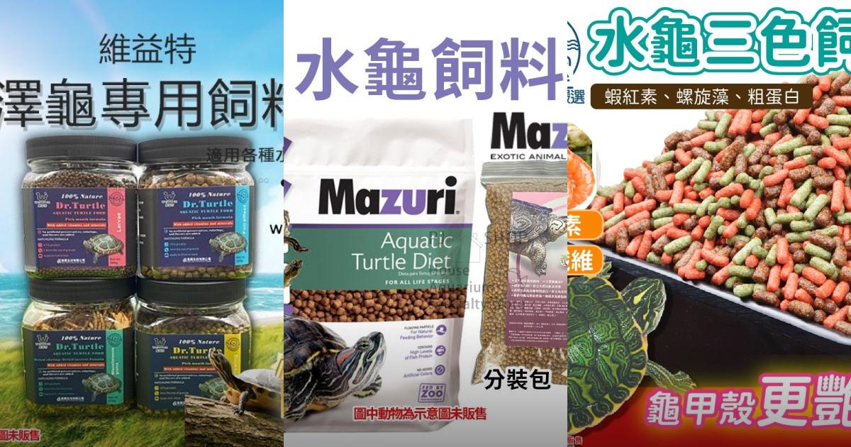 2025【澤龜飼養】8款高CP值龜糧推薦|高蛋白高口感,挑嘴幼龜到成龜都適用!