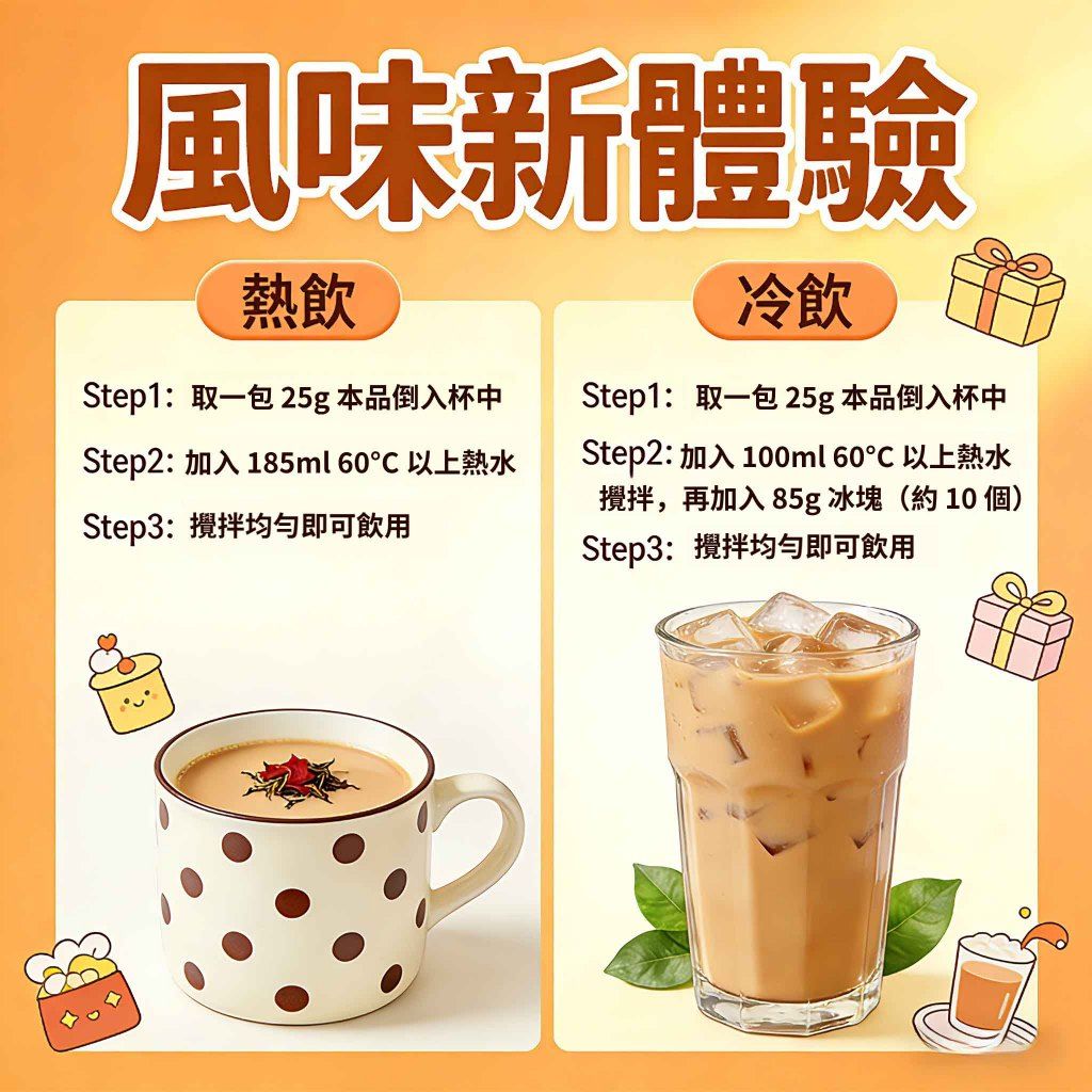 紅玉奶茶沖泡細節