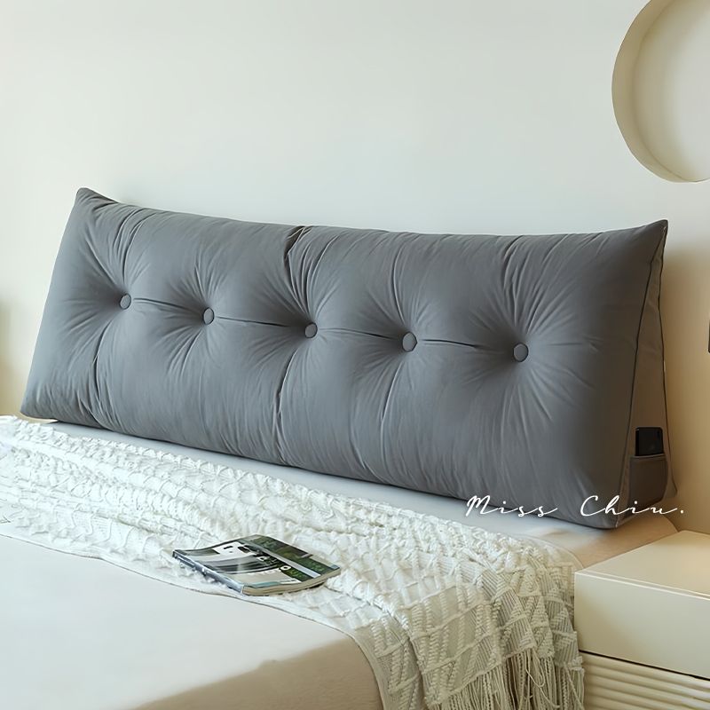 𝒄𝒉𝒊𝒖'ｓ 奶油風三角床頭靠墊